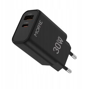 MORRE ŁADOWARKA USB/USB-C 30W CZARNA