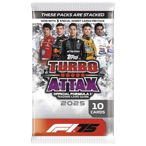 TOPPS FORMULA 1 TURBO ATTAX CARDS CDU