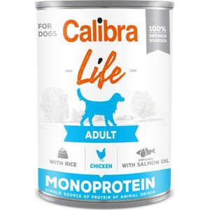 Calibra CALIBRA Dog Life Adult Chicken with rice 400g