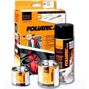 Zestaw do malowania Foliatec 2160 RACING Zaciski Hamulcowe 3 Części Czerwony