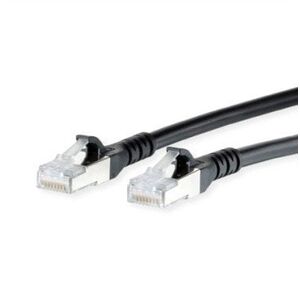 METZ CONNECT Kabel krosowy Cat.6A AWG 26, LSOH, czarny, 80 m