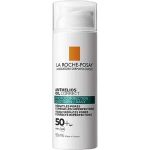 La Roche-Posay La Roche Posay, Anthelios Olejek korygujący niedoskonałości SPF 50+, 50 ml - Długi termin ważności!