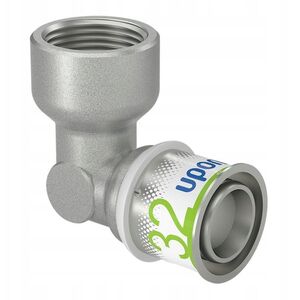 Uponor S-Press PLUS γωνιακή σύνδεση 90° θηλυκό/θηλυκό 32 mm x 1"