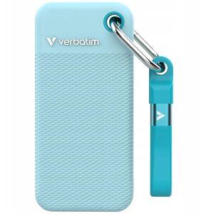 External Drive Verbatim Pocket SSD 2TB USB-C 3.2 gen.2 black-polar blue 32325
