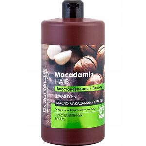 DR. SANTE Macadamia Hair Szampon do włosów osłabionych z olejem makadamia i keratyną 1000 ml