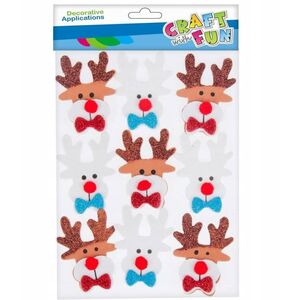 Craft with Fun CF ORNAMENT BN EVA SUPPORT ΤΑΝΔΟΥ 9 ΤΕΜ. PBH 12/288 7615549 5908275110545