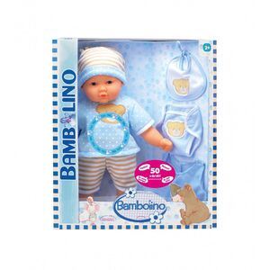 Bambolina BAMBOLINA μιλώντας κούκλα Rose Baby Boy (LV 50 λέξεις), BD361LV 13411804 4895167988089