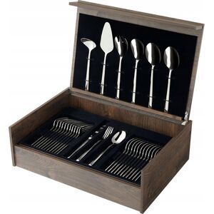 Amefa Ventura 1924 - 78-pc Cutlery set in wooden canteen