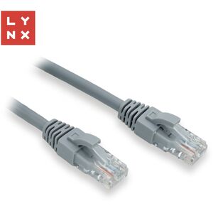 LYNX UTP patch kabel Cat6, PVC, 20m, šedý