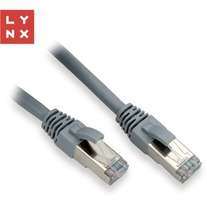 LYNX FTP patch kabel Cat6, PVC, 3m, šedý