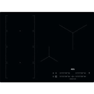 Induction hob AEG IKE74471IB, installed only in a stone-type worktop