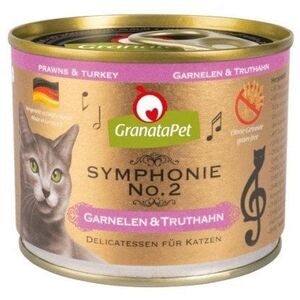 GranataPet Symphonie No.2 krewetki i indyk mokra karma dla kota 200g