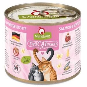 GranataPet DeliCatessen łosoś i owoce morza karma mokra dla kota 200g