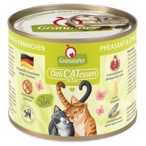 GranataPet DeliCatessen bażant i królik karma mokra dla kota 200g