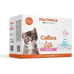 CALIBRA CAT lifepouch kittenmultipack 12x85g