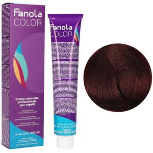 Fanola Color Krem koloryzujący Farba do włosów 100ml Light Chestnut Int. Red (5.66)