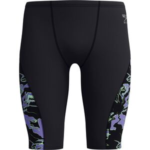 Męskie Bokserki kąpielowe ML PRINTED SIDE SPLICED JAMMER AM