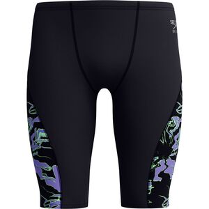 Męskie Bokserki kąpielowe ML PRINTED SIDE SPLICED JAMMER AM