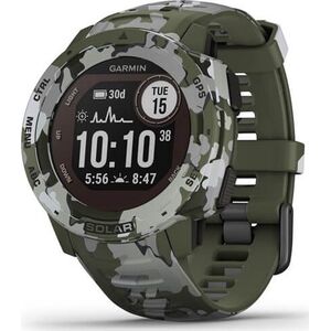 Zegarek sportowy Garmin  Instinct Solar Camo Szaro-zielony  (010-02293-06)