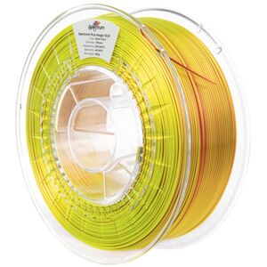 3D plastikas PLA dvipusis Magic silk SOLAR FLARE (geltonas, raudonas) 1kg Spectrum