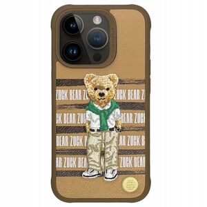 ZUCK BEAR futerał SAN FRANCISCO FORTUNE do IPHONE 15 Pro golden state bear