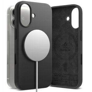 Etui Ringke Silicone Magnetic MagSafe do Apple iPhone 17 Black