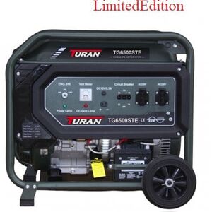 Γεννήτρια βενζίνης Turan TG6500SE LimitedEdition 5,5 kW Max, AVR, 230 V/12 V