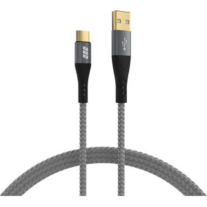 EFB Elektronik USB-AC-00002 kabel USB USB 2.0 1 m USB A USB C Czarny, Szary