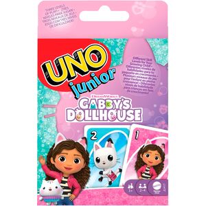 UNO Junior Koci Domek Gabi Gra karciana dla dzieci JLH17