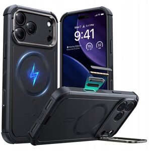 Etui ESR Cyber Kickstand MagSafe do Apple iPhone 17 Pro Black