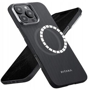 Case PITAKA Ultra-Slim MagSafe for iPhone 16 Pro Max black grey