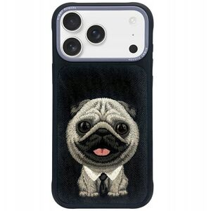 Etui Nimmy Big Eyed Pet 2.0 Dog do iPhone 17 Pro Max czarny