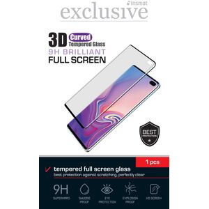 Insmat Full Screen Tempered Glass, Motorola Edge 50 Ultra, Black