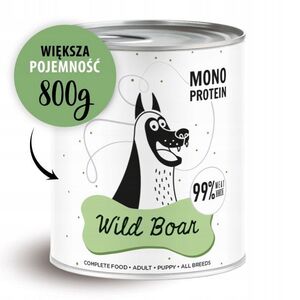 PEPE 800g WILD BOAR MONOPROTEIN mokra     karma dla psa
