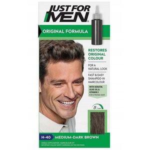 Just for men Just For Men Szampon koloryzujący do włosów H40 Medium Dark Brown