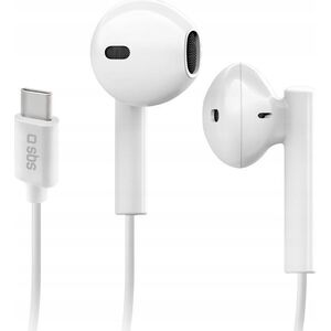 Słuchawki SBS Mobile SBS Studio Mix 65c In-Ear USB-C weiß