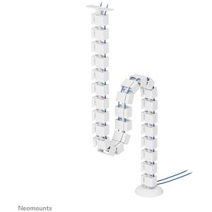 NEOMOUNTS Cable Spine Organizer for sit/stand desk frames screw mounted white
