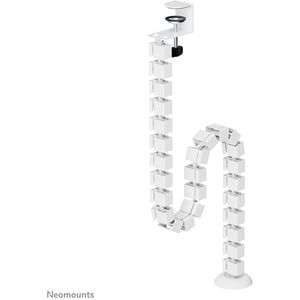 NEOMOUNTS Cable Spine Organizer for sit/stand desk frames clamp mounted white