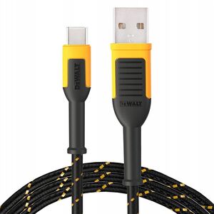 kabel usb a na usb c z technologią kevlar, 1,2 m, dewalt