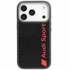 Case Audi R8 Carbon Fiber MagSafe for iPhone 17 Pro black