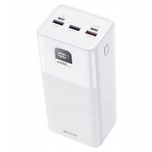 Mocny Powerbank Podróżny 40000mah 100w 3x Usb Usb-a 1x Usb-c Type-c Proove / Pbgi99320002 Giant / Biały