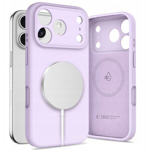 Etui Tech-Protect Silicone MagSafe do Apple iPhone 17 Pro Max Mauve