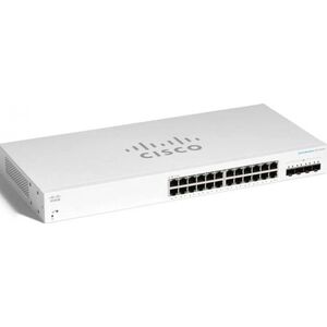 Cisco Cisco switch CBS220-24T-4G, 24xGbE RJ45, 4xSFP, fanless - REFRESH