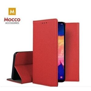 Θήκη Βιβλίου Mocco Smart Magnet Για Samsung Galaxy S22 Ultra 5G Κόκκινο