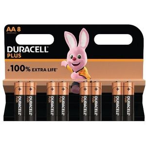 1x8 Duracell Plus Power Boost Mignon MN1500 AA LR6 1,5V