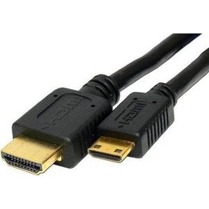 Kabel Hertz HDMI Mini - HDMI 2m czarny (HD21)