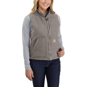 Carhartt Damska Kamizelka Carhartt Sherpa Lined Mock Grey