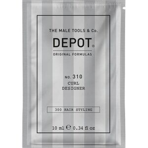 Depot, 300 Hair Stylings No. 310, UV Filter, Hair Styling Cream, Flexible Hold, 10 ml For Men