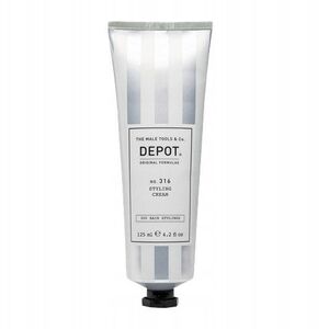 Depot, 300 Hair Stylings No. 316, UV Filter, Hair Styling Cream, Medium Hold, 125 ml For Men