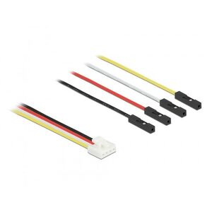 DeLOCK Conversion IOT Grove Cable 4 x pin male to 4 x Jumper female 40 cm, 0.4 m, Male, Female, Straight, Straight, Black, Red, White, Yellow